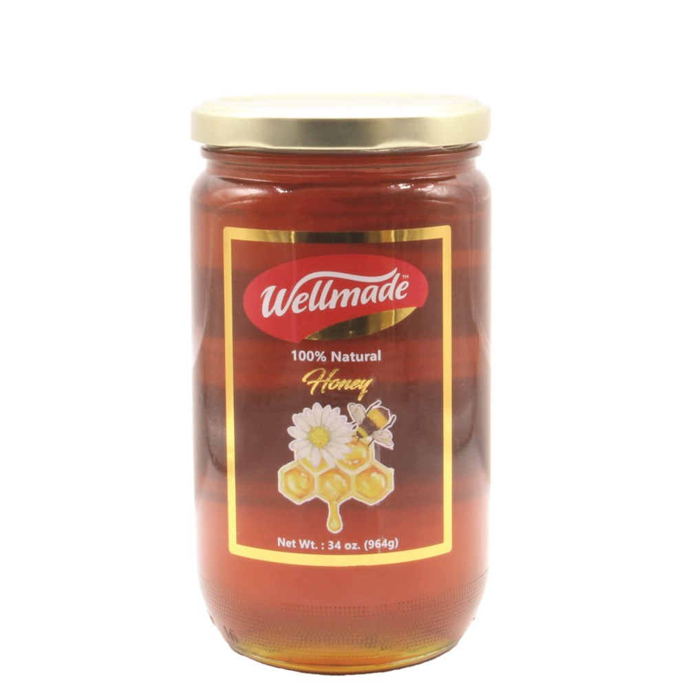 All Natural Honey  "WELLMADE" 964g * 12